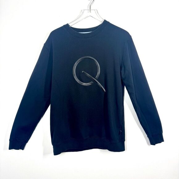 Teqvoly Venice Beach Men's Women's Unisex Size Large Black Pullover Sweatshirt - Picture 2 of 8